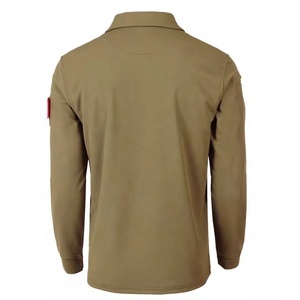 <span class=keywords><strong>Polo</strong></span> da <span class=keywords><strong>uomo</strong></span> plus size <span class=keywords><strong>manica</strong></span> <span class=keywords><strong>lunga</strong></span> 100% poliestere stampa personalizzata sport all'aria aperta <span class=keywords><strong>polo</strong></span> da <span class=keywords><strong>uomo</strong></span> a maglia verde militare ad asciugatura rapida - Product Image 5
