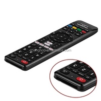Control Remoto Universal para TV LED/LCD Inteligente TX-09E, Código Fijo, Funciones Personalizables, 57 Teclas, Alcance de 30m, Material Plástico