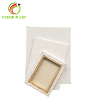 Vente en gros de toile de coton peinture à l'huile sur toile vierge cadre en bois cadres d'art sur toile tendue