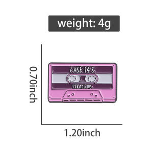 Металлическая брошь с магнитной лентой - Product Image 6