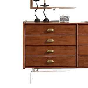 JAYHOO Brass Cabinet Knobs Paw Shape French <b>Style</b> Solid Wood Drawer Handle Durable Modular Installation - Product Image 3