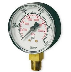 เกจวัดความดันหลอด Bourdon 111.10 111.12 <span class=keywords><strong>Wika</strong></span> วัสดุโลหะผสมทองแดงรูปแบบปกติ - Product Image 5