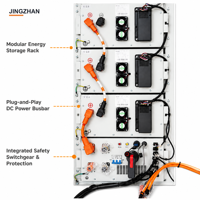 Armoire de stockage d'énergie à refroidissement liquide 100 kWh, système de batterie ESS tout-en-un pour usage commercial et industriel en extérieur
