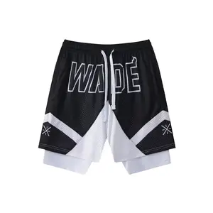 High Quality Breathable Fabric Jersey Above knee Elastic waist Functional draw cord pockets Lightweight Basketball Shorts