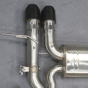 Échappement Catback en acier inoxydable 304 à longueur égale pour BMW M2 G87 S58 3.0T 2021-2024 avec silencieux Valvetronic - Product Image 3