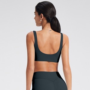 <span class=keywords><strong>Top</strong></span> Deportivo con <span class=keywords><strong>Espalda</strong></span> <span class=keywords><strong>Descubierta</strong></span> y Cuello en U, <span class=keywords><strong>Top</strong></span> Corto para Yoga, Running y Gimnasio, Resistente a Impactos, con Efecto Push-Up, Prenda Exterior Agradable al Tacto, Logotipo Personalizable - Product Image 5