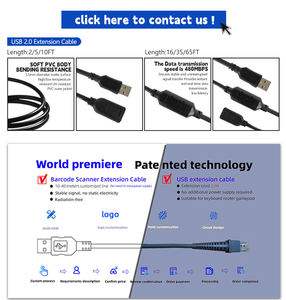 Cable DE DATOS USB de carga de transmisión de datos de cobre puro de 18AWG Cable de extensión Usb 2,0 antiinterferencias con potenciador de chipsets - Product Image 4