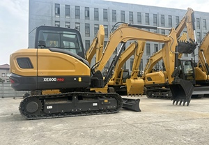 Nouvelle mini-excavatrice sur chenilles XE60G Pro 6 tonnes avec moteur Kubota V2607, godet de 0,24 m³, certifiée CE, pour terres agricoles, municipalités et serres - Product Image 3