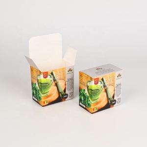 Set <span class=keywords><strong>Regalo</strong></span> <span class=keywords><strong>Scatola</strong></span> del Tè Design Moderno Ecologico Laminazione Opaca Logo in Rilievo per Marchio Premium di Tè Verde - Product Image 5