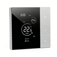 Thermostats de chauffage à commande vocale RKHK modernes pour la maison et l'hôtel avec écran LCD, thermostat intelligent WiFi