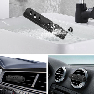Désodorisant de petite taille en Silicone longue durée accessoires d'intérieur de voiture bâtons de recharge réutilisables diffuseur de parfum de voiture - Product Image 2