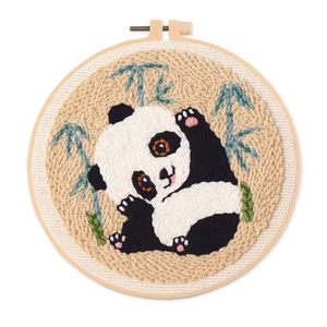 วัสดุทำแสตมป์ DIY ยี่ห้อ XIXI สำหรับงานปักเข็มแบบ Cross-Border ผ้าโพลีเอสเตอร์สำหรับงานปักลายสัตว์ - Product Image 2