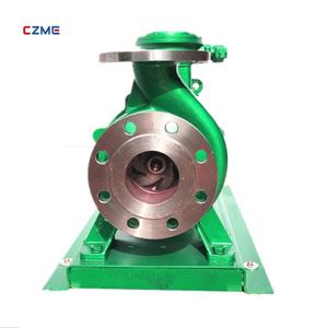 Pompe centrifuge horizontale à aspiration axiale en acier inoxydable CZME pour eau et produits chimiques acides - Product Image 2
