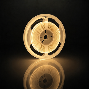 ไฟแถบ LED COB 24V 320 LEDs/เมตร แบบไร้จุด CCT 3000K 4000K 6500K ควบคุมผ่านแอพ WiFi ตัดได้ IP20 สำหรับตู้ครัวและบ้าน - Product Image 1