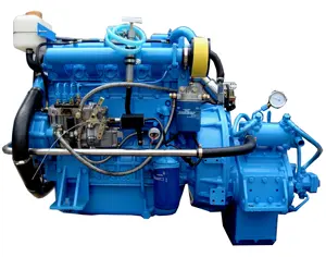 Động Cơ Diesel Hàng Hải TDME-4108 4 Xi Lanh 90HP Điện Với Thuyền Hộp Số MA142