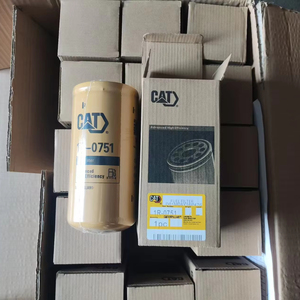 מכירה ישירה מהמפעל של מסנן שמן מנוע CAT <span class=keywords><strong>Caterpillar</strong></span> דגם 1R0751 עבור מעמיס גלגלים, חלקי מסנן - Product Image 1