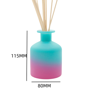 Forma di Culti Capstick smerigliato Moq Neon in fibra intagliata in rilievo rosa senza fiamma bottiglia per ragazza bottiglia diffusore