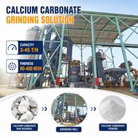 Moulin de broyage de micro-poudre de carbonate de calcium 250-400 Mesh pour le traitement du talc, du kaolin et des remplisseurs de qualité revêtement