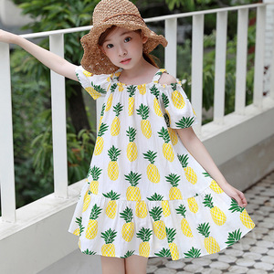 Nuevo Vestido Moderno para Niñas con Volantes de Algodón, Último Modelo con Corte de Moda, Compra Directa del Proveedor en China - Product Image 4