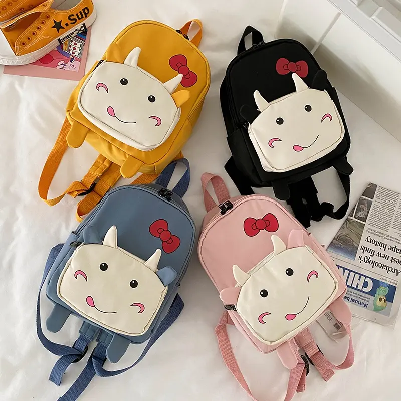 Cute Calf Shape Children's Backpack 2021 Summer New Children Kindergarten Bag Style School Backpack