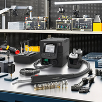 Station de Retravail à Air Chaud de Précision JTSE pour Réparation d'Outils de Soudage SMD, Équipement Original d'Usine JBC, Garantie 1 An, 150-450°C, 700W
