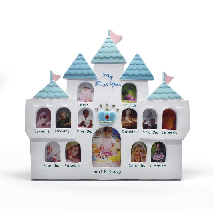 प्लास्टिक स्मारिका बच्चों के विकास विशेष जन्मदिन का उपहार महल महाविद्यालय फोटो फ्रेम