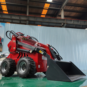 Miễn phí vận chuyển Trung Quốc skidsteer trên file đính kèm mini bánh xích bánh xe/theo dõi Skid chỉ đạo Bộ nạp với theo dõi - Product Image 1