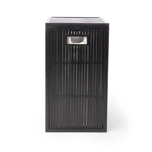 Hot Selling Rectangle Premium Quality Foldable Bamboo <b>Laundry</b> Hamper with Liner <b>Bag</b> and Lid for Sale - Product Image 3