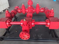 Collecteur de gaz haute pression API 16C et vannes de coupure pour équipement de contrôle de puits