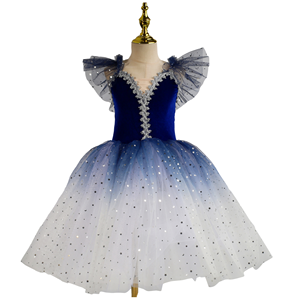 NIÑOS Ballet clásico tutú profesional leotardo vestido largo Swan Lake inspirado Sling Ballet medias <span class=keywords><strong>para</strong></span> baile de niños - Product Image 1