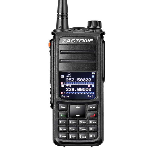 ZASTONE UV008 DMR Digital Walkie Talkie Multi Band 136-520MHZ 10W DMR Two Way Radio IP67 Waterproof GPS Positioning Coordinates