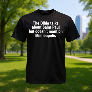La Biblia Habla Sobre San Pablo Pero No Menciona la Camiseta de Minneapolis - Product Image 3