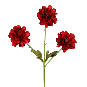 Fleurs artificielles de chrysanthèmes, branche unique en soie, décorations de mariage pour les allées et salles de réception. - Product Image 3