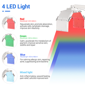 Dọc Spa da mặt nâng leds-face-đèn trị liệu máy đẹp - Product Image 4