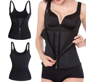 Espartilho das mulheres abdômen cinto 3-patch camada wicking esportes colete one-piece shapewear cinto yoga