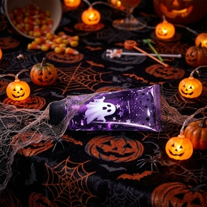 H92-Tube à Paillettes Fantôme d'Halloween, Jouet en Gel Brillant, Soulagement du Stress, Fournitures de Fête d'Halloween - Product Image 1