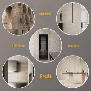 Revêtement mural extérieur décoratif en pierre souple Rome Cave Stone, <span class=keywords><strong>carrelage</strong></span> en pierre fine flexible 3D, panneau en porcelaine - Product Image 1