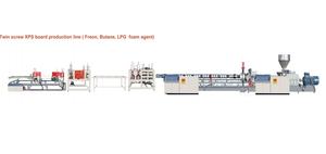 Machine à fabriquer des panneaux PS à double vis, extrudeuse de polystyrène XPS motorisée, isolation thermique de construction, mur extérieur, <span class=keywords><strong>plafond</strong></span> - Product Image 3
