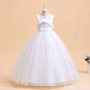 Vestido Largo de Fiesta para Niñas, Estilo Princesa Floral, Vestido Maxi Hasta el Suelo para Actuaciones, Cumpleaños y Fiestas - Product Image 3