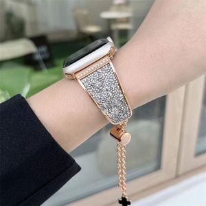 สายรัดข้อมือโลหะกลืนคุณภาพสูงสายนาฬิกาอัจฉริยะสุดหรูสำหรับ Apple Watch Ultra series 9 8 7 5 6 5 4 3 band - Product Image 3