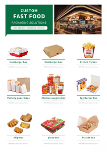 Custom Logo Heavy-Duty Kraft Corrugated <b>Biodegradable</b> Disposable Fried Chicken Wings <b>Paper</b> Box Magnetic Closure for Fast Food - Product Image 3