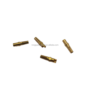 CNC Lathe mạ vàng brass liên hệ với pin nam nữ DT kết nối thiết bị đầu cuối tùy chỉnh điện Công cụ rắn phần OEM hỗ trợ - Product Image 3