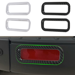 ABSรถด้านหลังไฟท้ายหมอกโคมไฟคิ้วอุปกรณ์ตกแต่งอุปกรณ์เสริมBodyชุดสําหรับ<span class=keywords><strong>Ford</strong></span>ขนส่ง <span class=keywords><strong>2023</strong></span> - Product Image 2