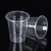Conception personnalisée de nouveau style gobelets jetables en plastique transparent de qualité alimentaire de 12oz gobelets de fête froide