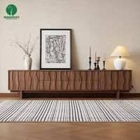 Moontree Meubles TV modernes de luxe Meubles en bois Salon Meuble TV et table basse Ensemble