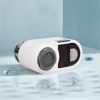 Robinet à détecteur infrarouge moderne à poignée unique Robinet d'eau automatique pour salle de bain ou hôtel Mitigeurs monotrou