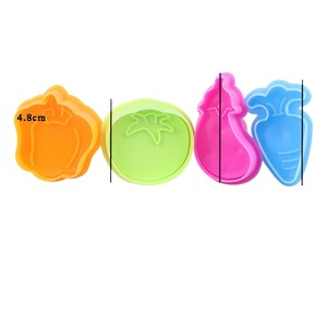 Vegetable <b>Cookie</b> Molds 4 Pieces Silicone Baking <b>Tools</b> For Cake Making - Product Image 5