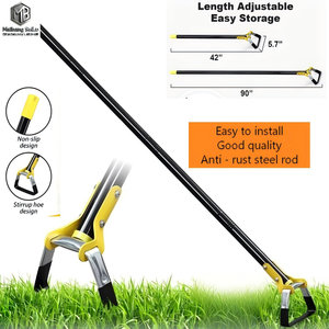 <span class=keywords><strong>Houe</strong></span> <span class=keywords><strong>oscillante</strong></span> Scuffle Hoe avec boucle d'attache, idéale pour les mauvaises herbes dans les jardins potagers et arrière-cour - Product Image 4