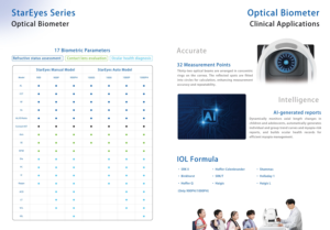 Biómetro Óptico Oftálmico Serie <span class=keywords><strong>StarEyes</strong></span> 1000P, Medición AL CCT para Cálculo de IOL, Control de Miopía - Product Image 3
