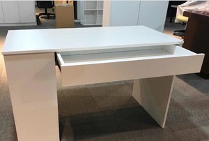El aglomerado de la melamina un cajón de escritorio de la computadora de mesa con 4 cubo estantería con silla - Product Image 2